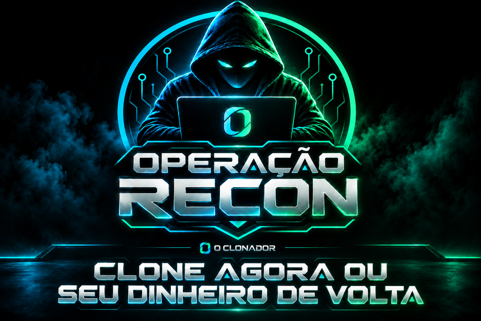 O Clonador. Operação Recon. Clone agora ou seu dinheiro de volta.